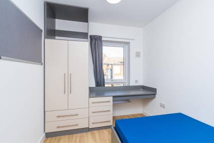 Room at at Lincoln Student Accommodation Scheme