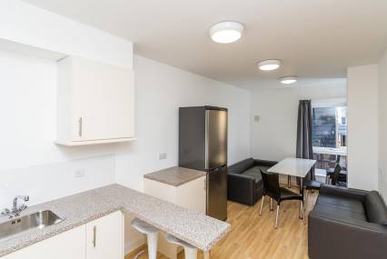 Communal Area at Lincoln Student Accommodation Scheme